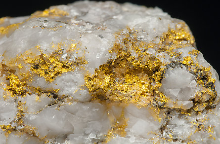 Gold on Quartz. 