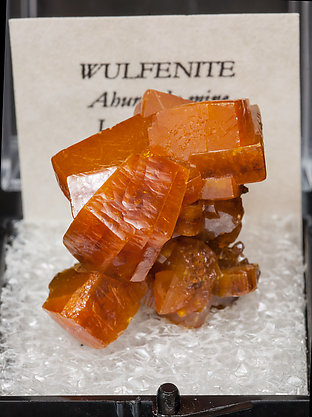 Wulfenite.