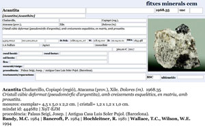 Acanthite with Proustite