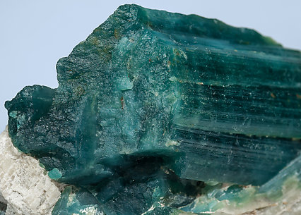 Grandidierite with Feldspar and Quartz. 