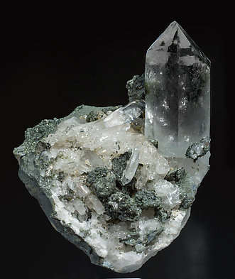 Quartz with Chlorite.