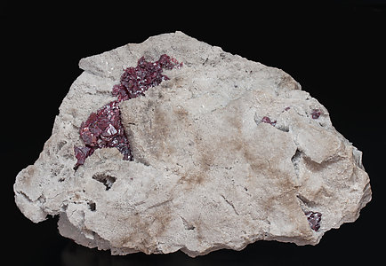 Cinnabar with Quartz.