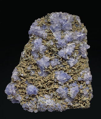 Fluorite with Fluorapatite and Chlorite.