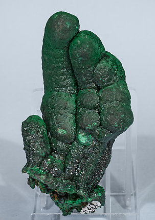 Malachite with Heterogenite. Rear