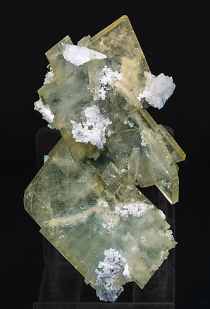 Baryte with Quartz and Pyrite.