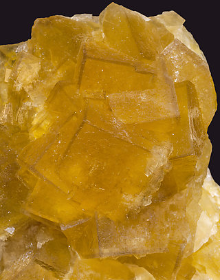 Fluorite with Baryte. 