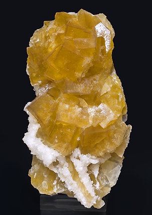 Fluorite with Baryte. 