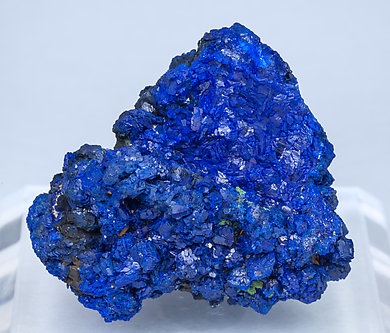 Azurite with Malachite after Cuprite.