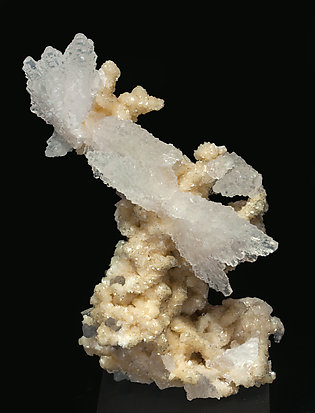 Calcite with Pyrite.