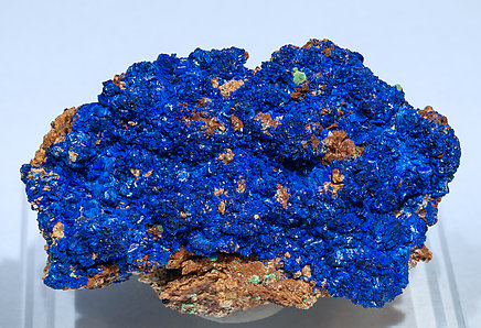 Azurite with Malachite. 