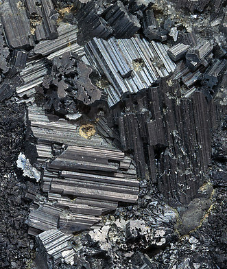 Bournonite with Sphalerite and Pyrite. 