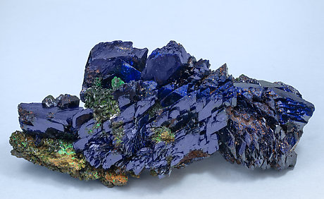 Azurite with Malachite xx. Side