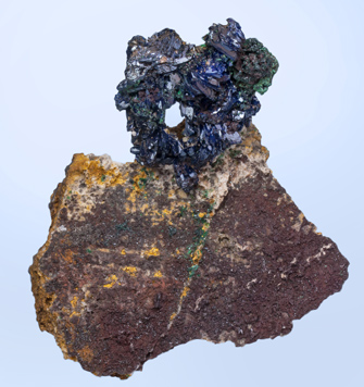 Azurite with Malachite xx.