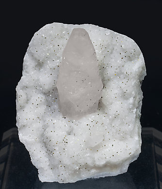 Calcite with Chalcopyrite. 