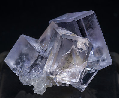 Fluorite with Quartz.