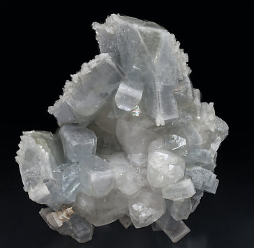 Baryte with Calcite. Front