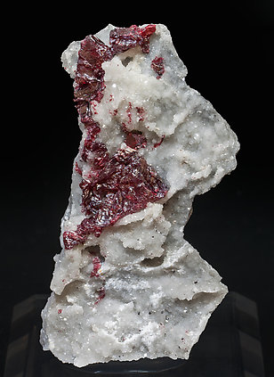 Cinnabar with Dolomite. 