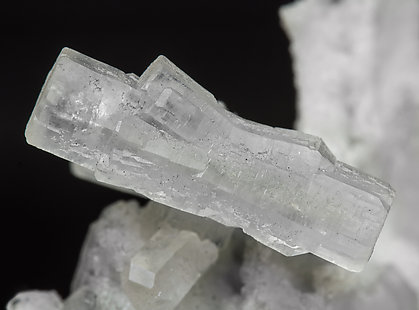 Strontianite with Quartz. 