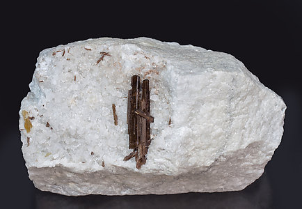 Allanite-(Ce) with Hydroxylbastnsite-(Ce) and Dolomite.