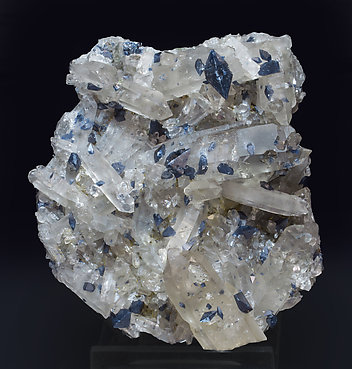 Anatase with Quartz (variety smoky).