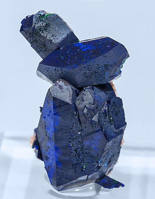 Azurite with Malachite.