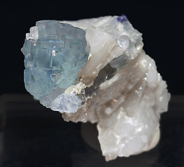 Fluorite with Quartz.