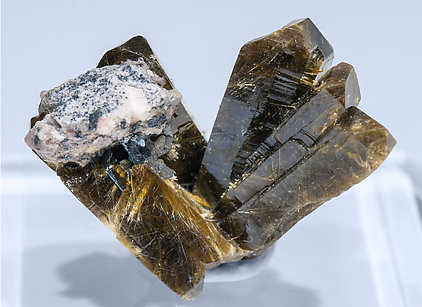 Xenotime-(Y) with Rutile inclusions. Rear