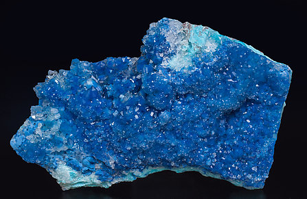 Shattuckite with Quartz and Chrysocolla. 