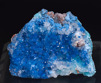 Shattuckite with Quartz and Chrysocolla. 