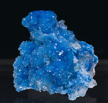 Shattuckite with Quartz and Chrysocolla. 