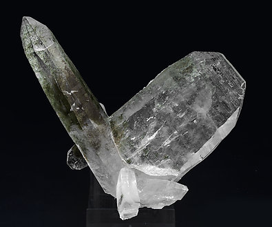 Quartz with Chlorite inclusions. Front