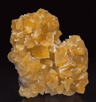 Smithsonite (variety cadmium). Side