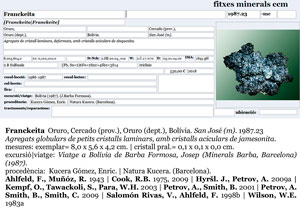 Franckeite with Stannite and Zinkenite