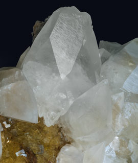 Calcite with Fluorite. 