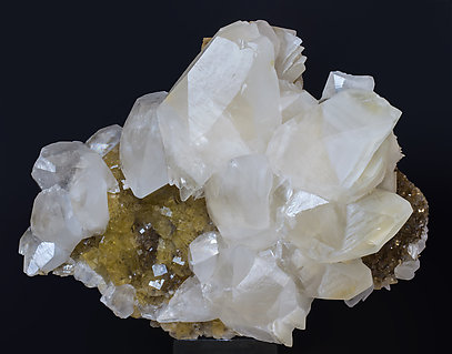 Calcite with Fluorite.