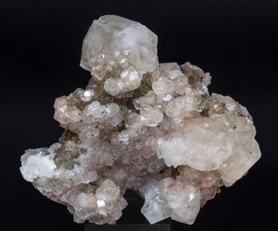 Calcite with Fluorite. 