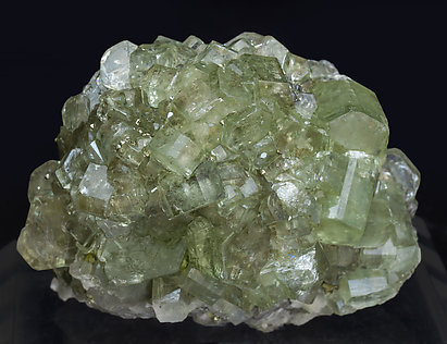 Fluorapatite with Pyrite and Muscovite. Rear