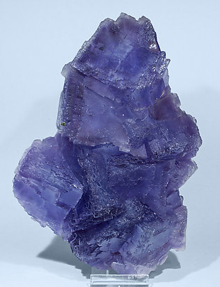 Fluorite with Chalcopyrite.