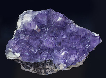 Fluorite with Baryte. 