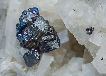 Chalcopyrite with Dolomite and Calcite. 