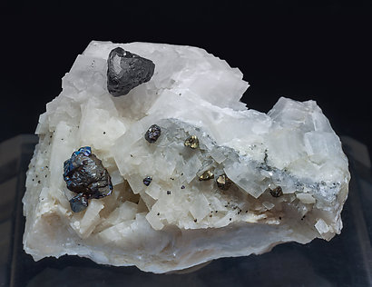 Chalcopyrite with Dolomite and Calcite. 