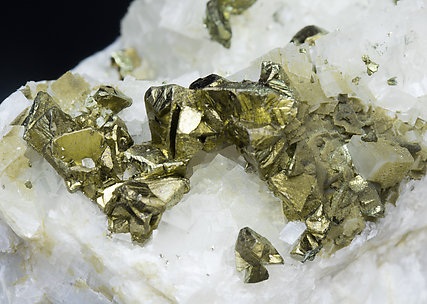 Chalcopyrite with Calcite. 