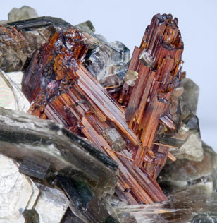 Rutile with Muscovite. 