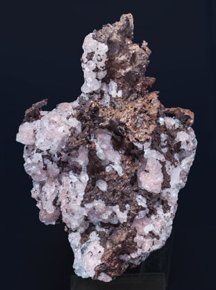 Copper with Calcite.