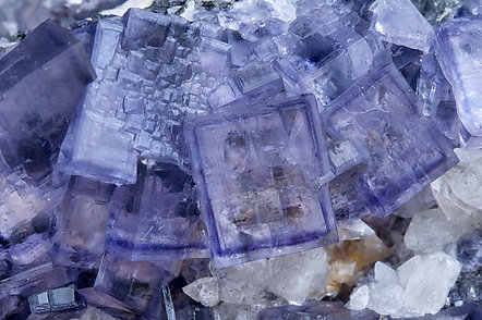 Fluorite and Calcite. 