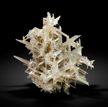 Twinned Cerussite. Front