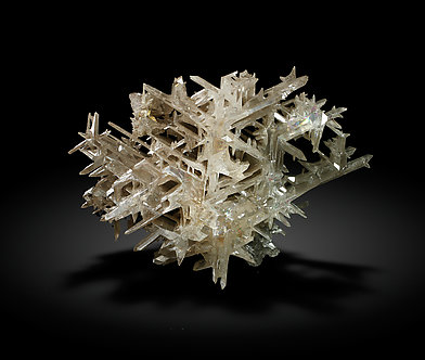 Twinned Cerussite. Front