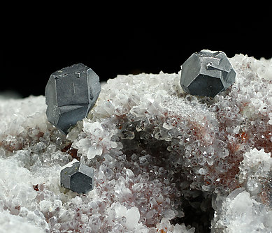 Sphalerite with Galena and Quartz. 