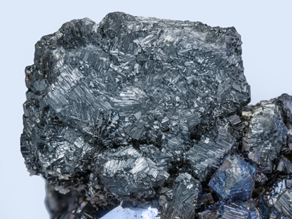 Bournonite with Galena and Pyrite. 