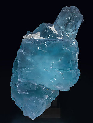 Fluorite with Quartz. Front